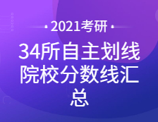 2021完美体育（中国）官方网站,WANMEI SPORTS分数线：34所自主划线院校分数线汇总